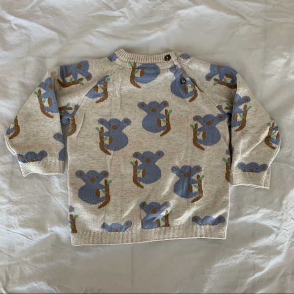 Knit Cotton Koala Sweater - Picture 8 of 8